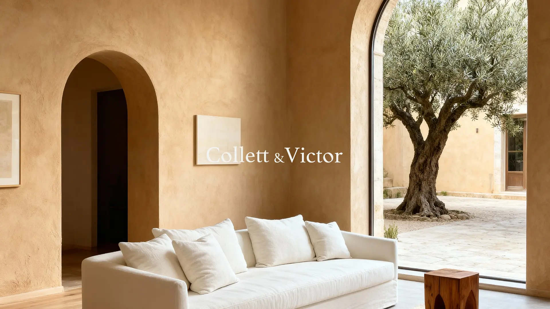 Collett & Victor visual generated with Inku